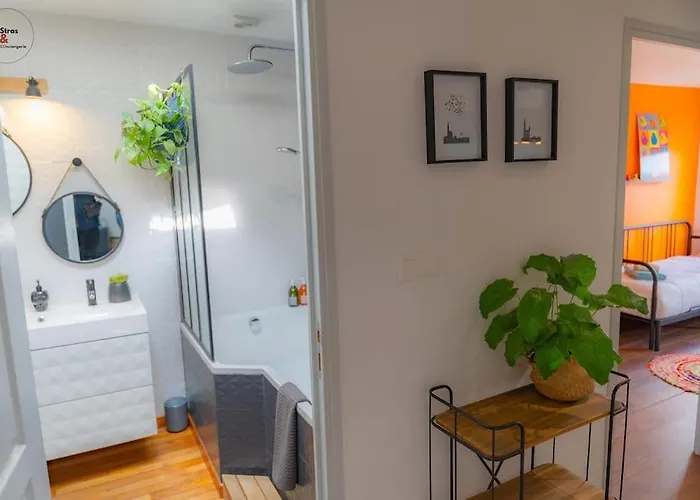 Le Roble - 5 Min Du Centre De Appartamento Strasburgo